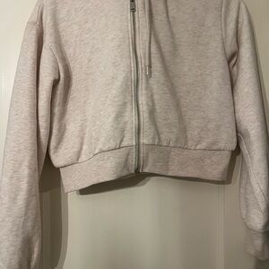 H&M Divided Beige Zip-Up Jacket